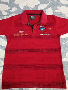 kids red tshirt