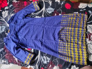 aurelia royal blue kurti(upto 34 bust)