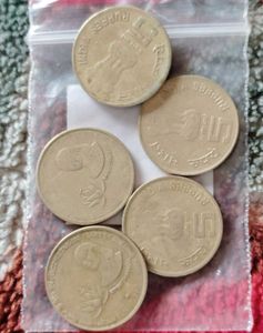 Commemorative Coin Set 5 Pcs Chanakya