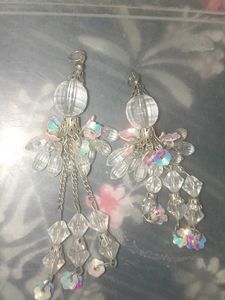 Sparkling Crystal Dangle tassels