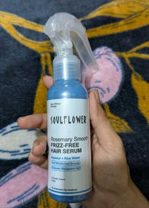 Soulflower Rosemary anti frizz Hair Serum