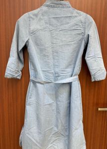 denim shirt dress
