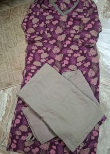 libas kruta trouser duppta set