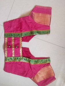Stylish Pink Ethnic Blouse