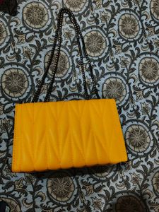 New Yellow sling bag
