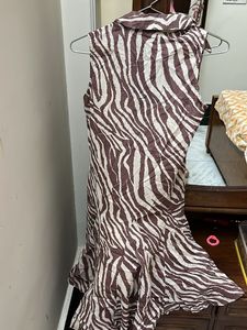 animal print dress