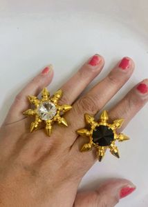 Sunburst Ring Combo | Stylish ☀️