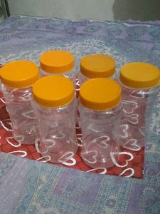 Set Of 12 Many Plastic Food Storage Containers