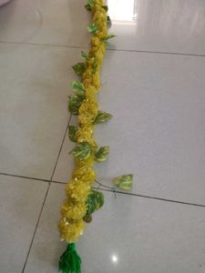 Vibrant Yellow Flower Garland