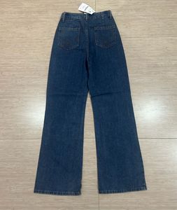 New Classic Blue Denim Flared Leg Jeans
