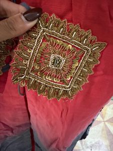 Ombre Kurta with Tassel Detail