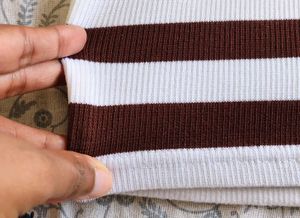 H&amp;M Striped Crop Tank Top