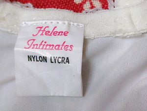 White Lace Trim Corset