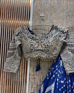 Royal Blue Lehenga Choli Set