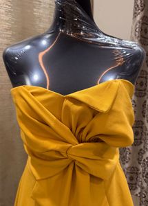 Bandeau Mustard Play suit