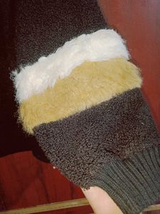Fuzzy Black Sweater