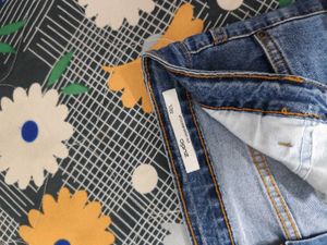 Classic Blue Denim Flare Jeans