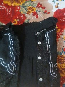 Sparkly  black shirt