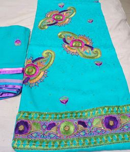 New Threads Work Suit Beautiful Duptta Pure 100%