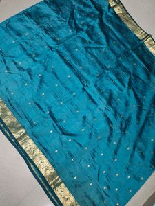 Pure Kanchipuram Silk Saree With Blouse