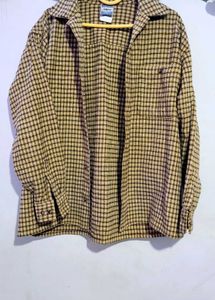 Unisex Plaid Overshirt Jacket