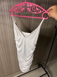 Chic Ruched Mini Dress