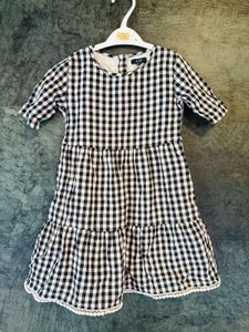 Girls' Checkered Dress