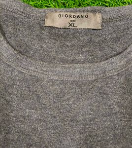 Grey Long Sleeve knit Top