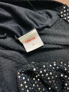 Sparkly Sequin Wrap Top