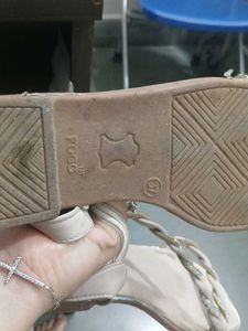 Sparkly Embellished Flat Sandals