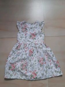 Floral Print Baby Dress