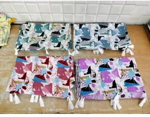 Chiffon And Cotton Scarf Pack Of 6
