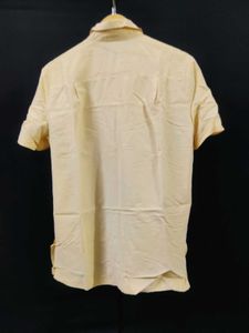 Classic Light Yellow Button-Up Shirt