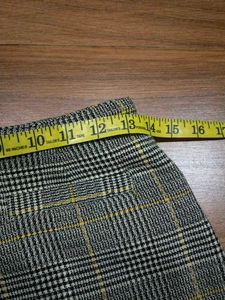 Plaid Wrap Skirt