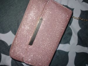Rose gold sling bag