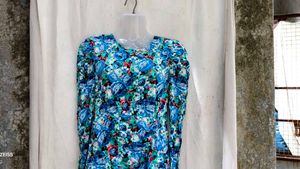 I. Floral Print Dress