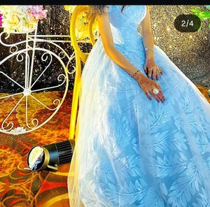 Beautiful Blue Ethnic Gown