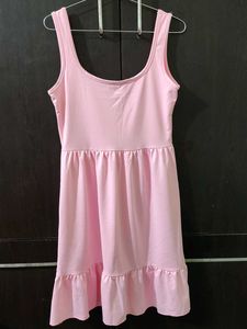 Cute Pink Baby Doll Dress