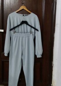 Zara Cropped Top &amp; Pants Set