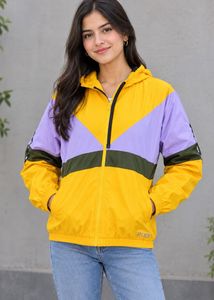 PINK Colorblock Windbreaker Jacket