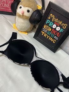 Stylish Zebra Print Bra