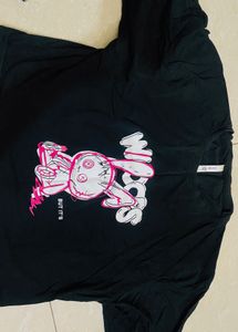 Black Long Sleeve Graphic Tee