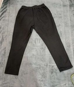 Queen Print Black Joggers..