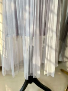 Elegant Lilac Pleated Midi Dress
