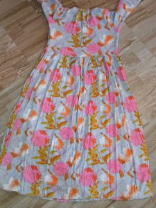 Boho Floral Print Kurta