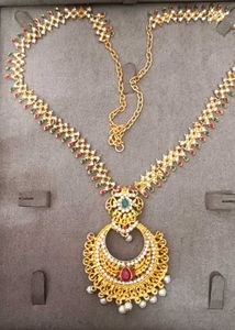 Elegant Gold Plated Necklace Set