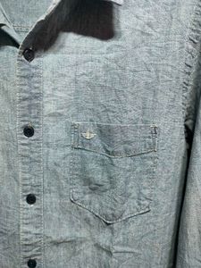 Dockers Blue Denim Shirt