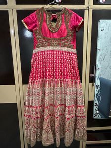 Magenta Anarkali