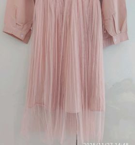 Tulle Dress In Pretty Pink