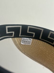 Stylish Straw Visor Hat